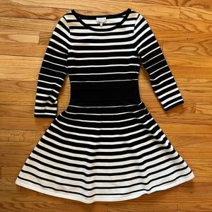 [Milly] Size small black and white dress- only worn once!